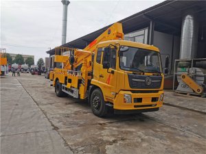 國六東風天錦34米高空作業車