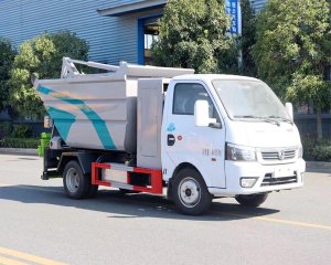 程力牌CL5043ZZZBEV型純電動自裝卸式垃圾車